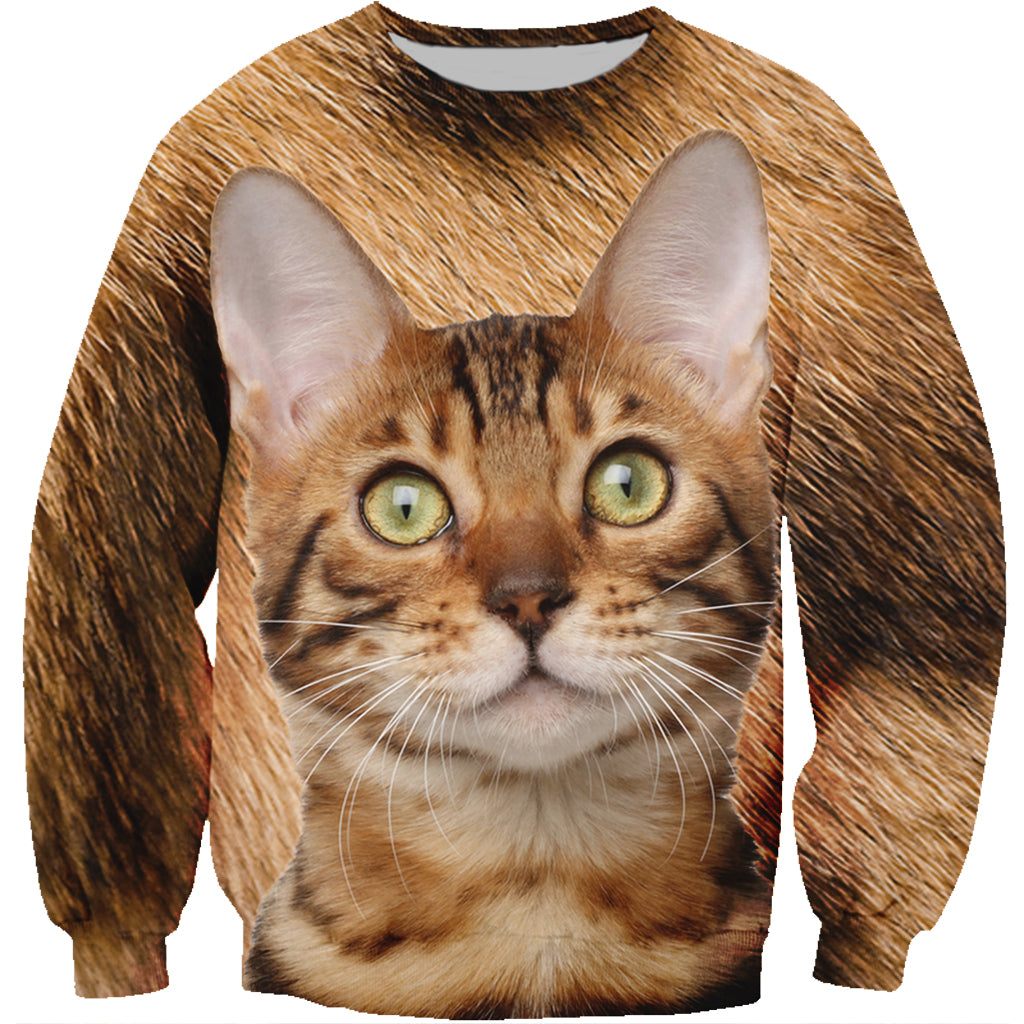 Bengal Cat Sweatshirt V1