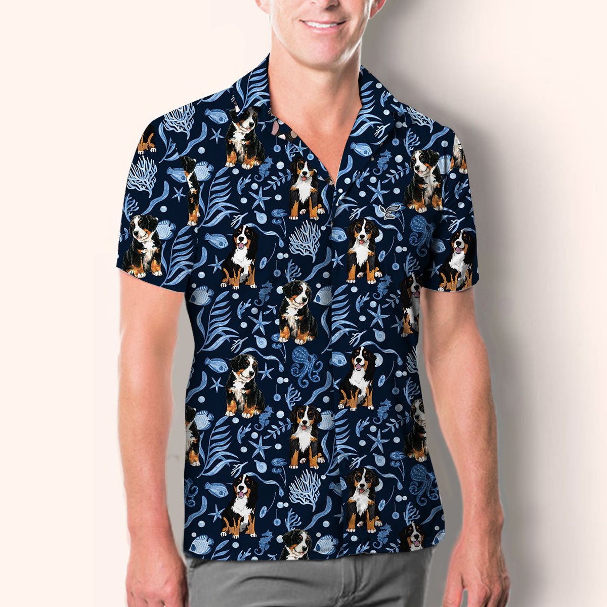 Bernese Mountain - Hawaiian Shirt V2