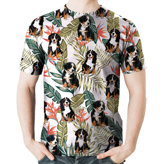 Bernese Mountain - Hawaiian T-Shirt V3