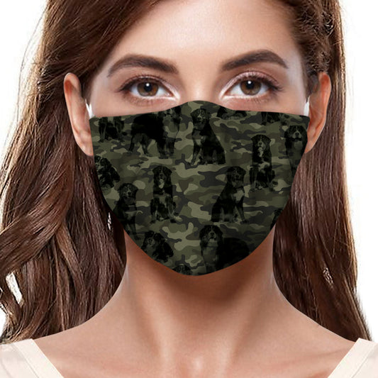 Masque F camouflage montagne bernois V1
