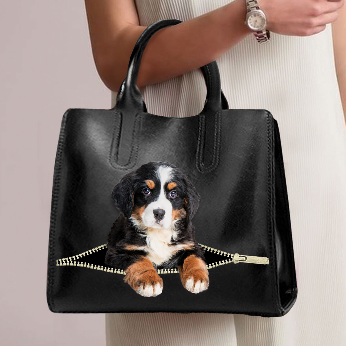 Bernese Mountain Luxushandtasche V2