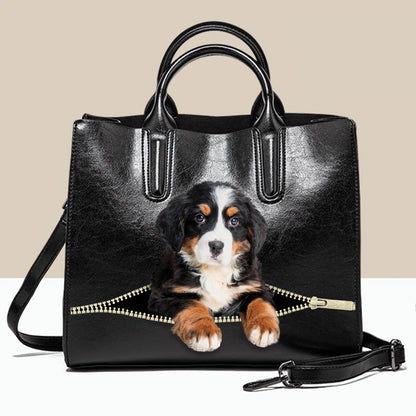 Bernese Mountain Luxushandtasche V2