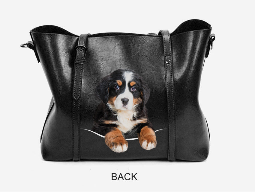 Bernese Mountain Unique Handtasche V3