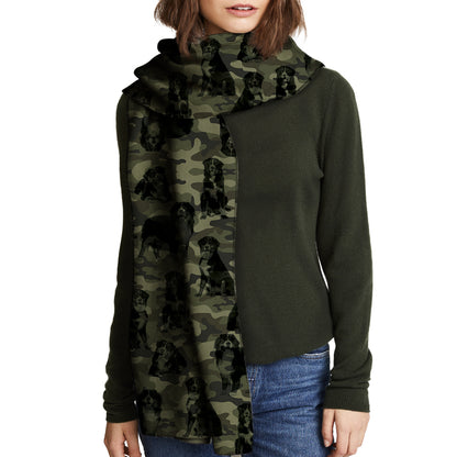 Bernese Mountain Camo Scarf V1