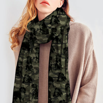 Bernese Mountain Camo Scarf V1