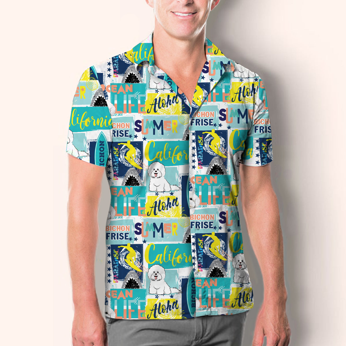 Bichon Frise - Hawaiian Shirt V1