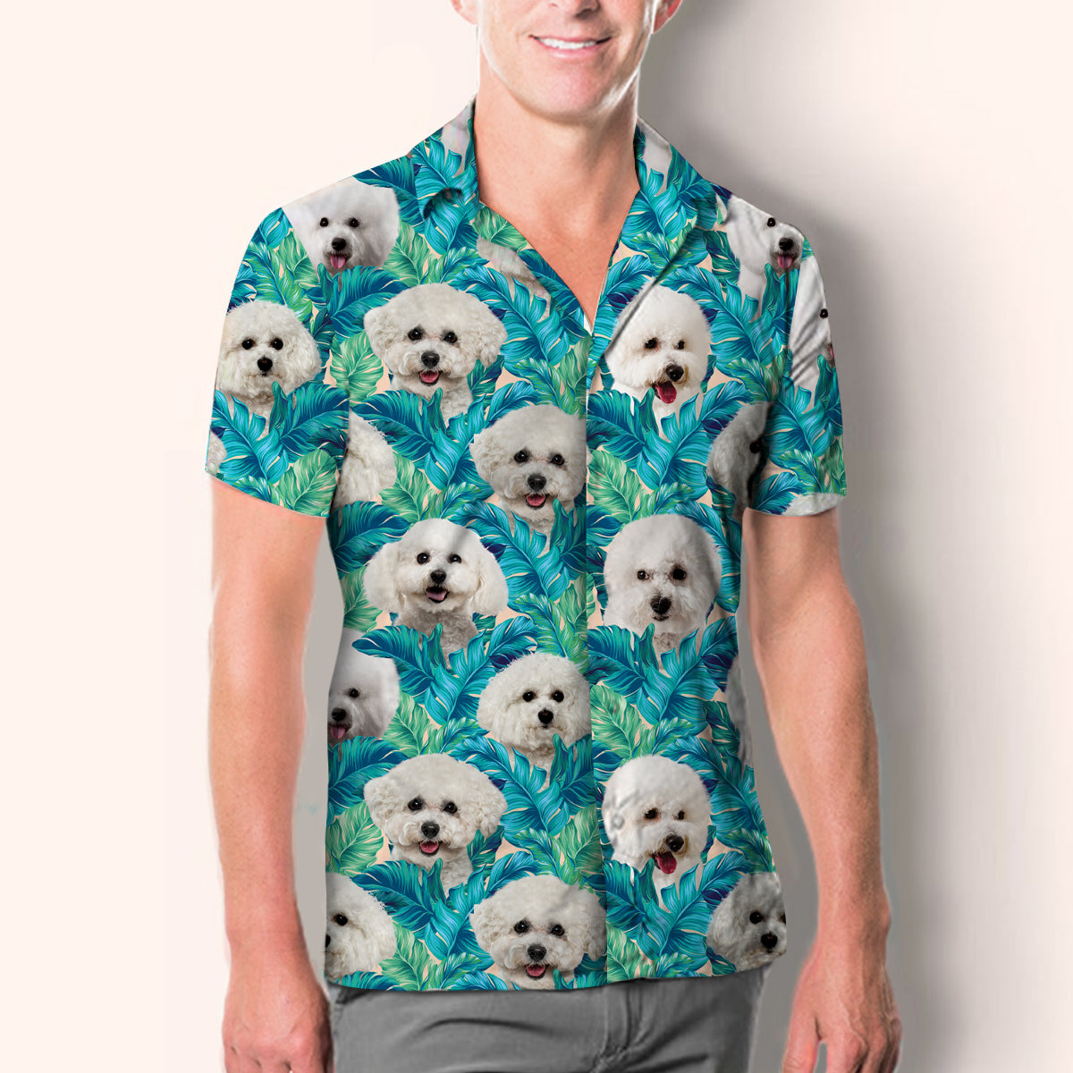 Bichon Frise - Hawaiihemd V3