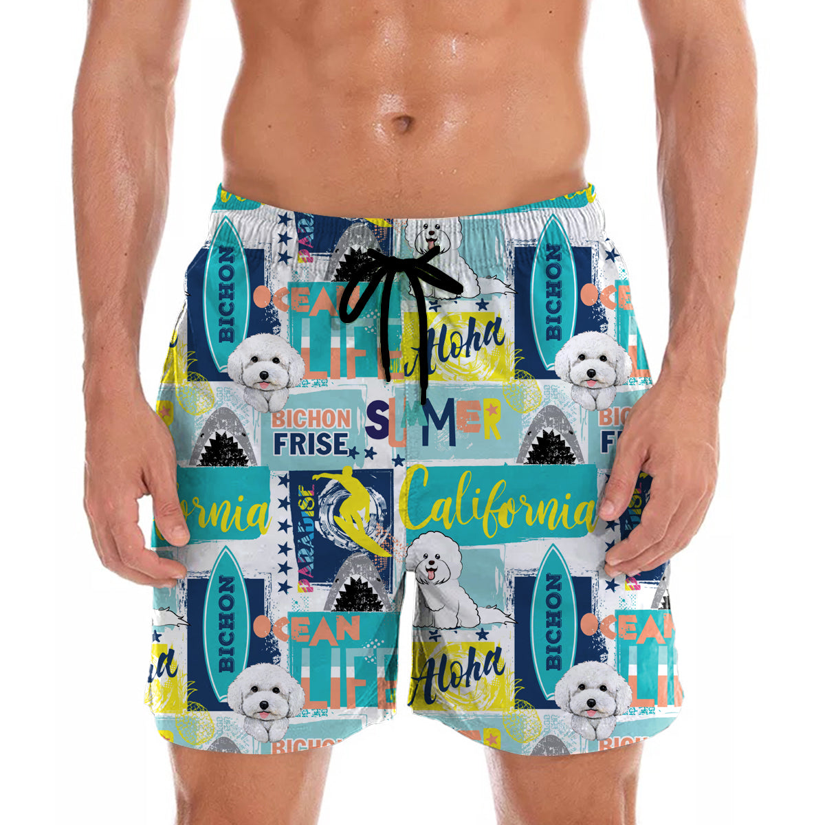 Bichon Frise - Hawaiian Shorts V1