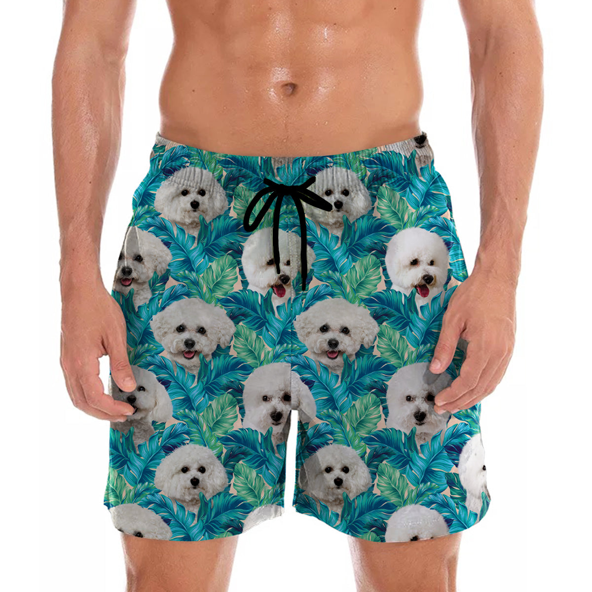 Bichon Frise - Hawaii-Shorts V3