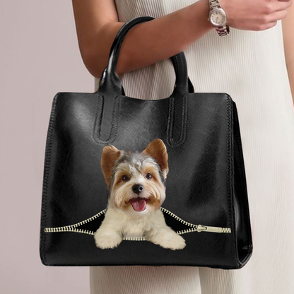 Biewer Terrier Luxury Handbag V2