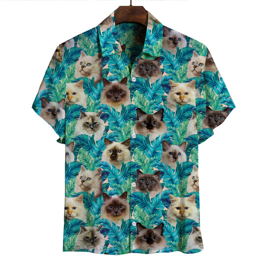 Birman Cat - Hawaiian Shirt V1