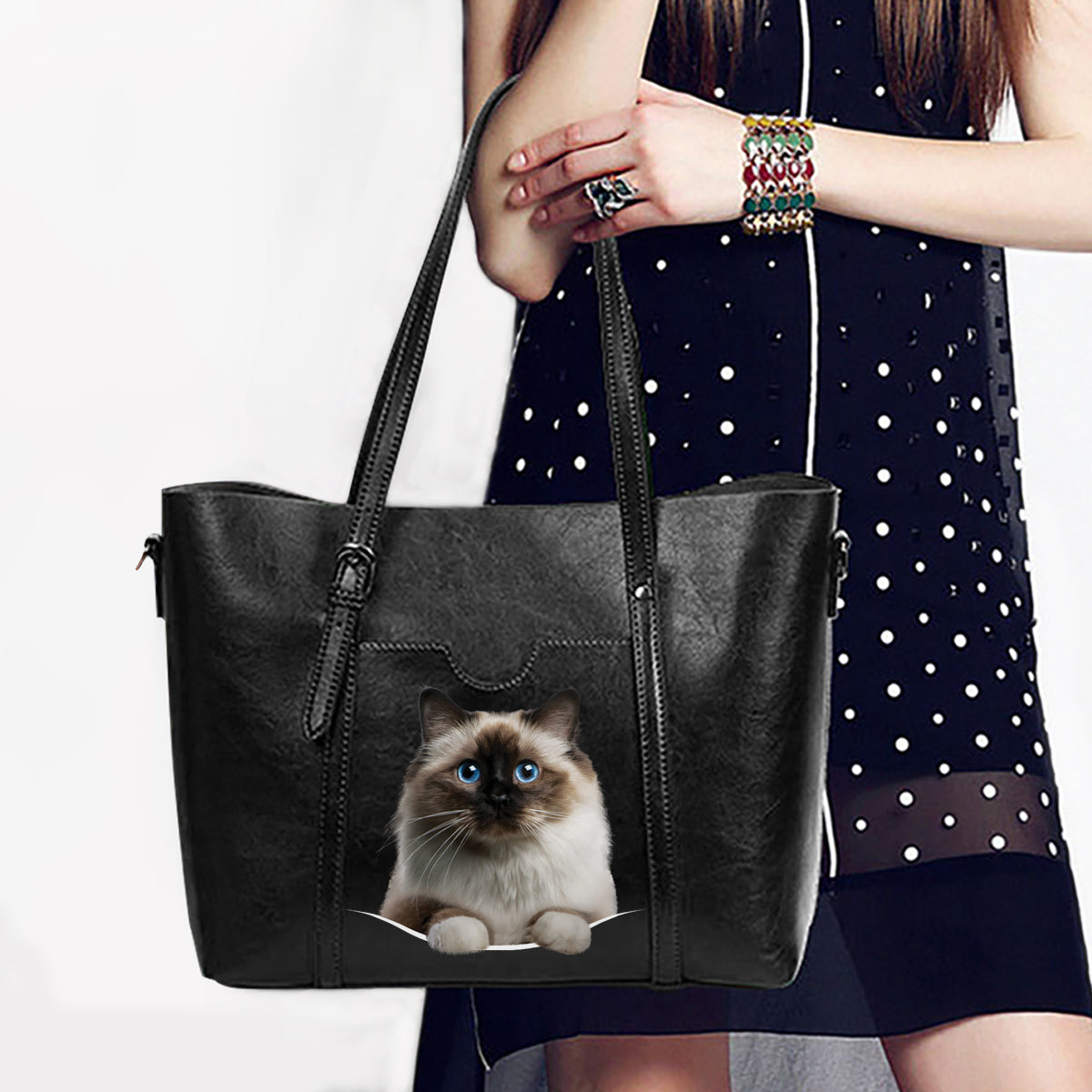 Birman Cat Unique Handbag V1