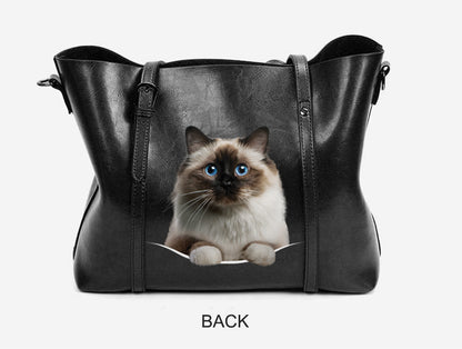 Sac à main unique chat birman V1