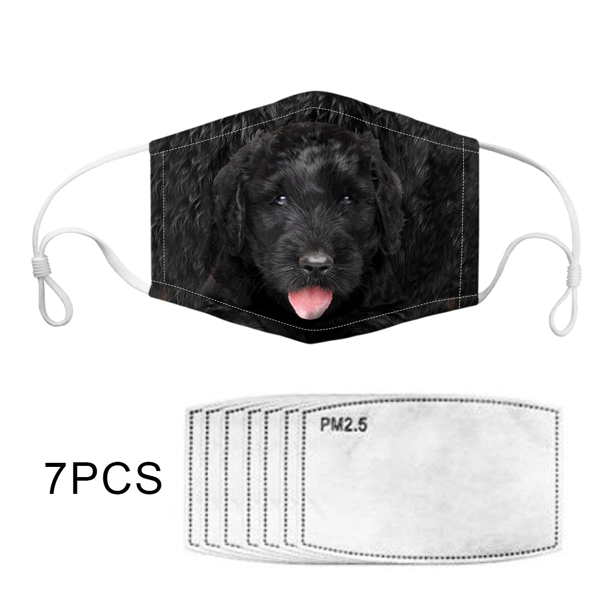 Black Russian Terrier F-Mask V1