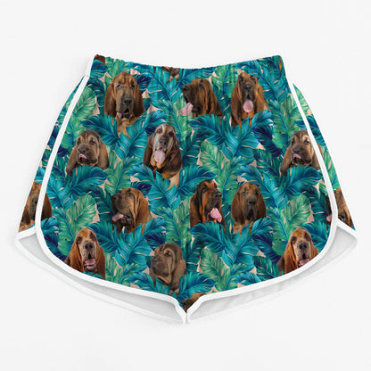 Bloodhound - Colorful Women's Running Shorts V1
