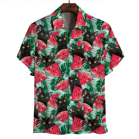 Bombay Cat - Hawaiian Shirt V2