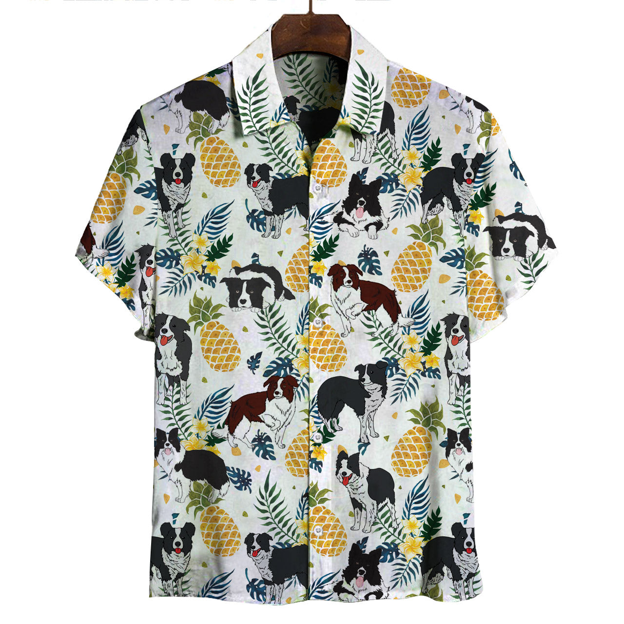 Border Collie - Hawaiian Shirt V2