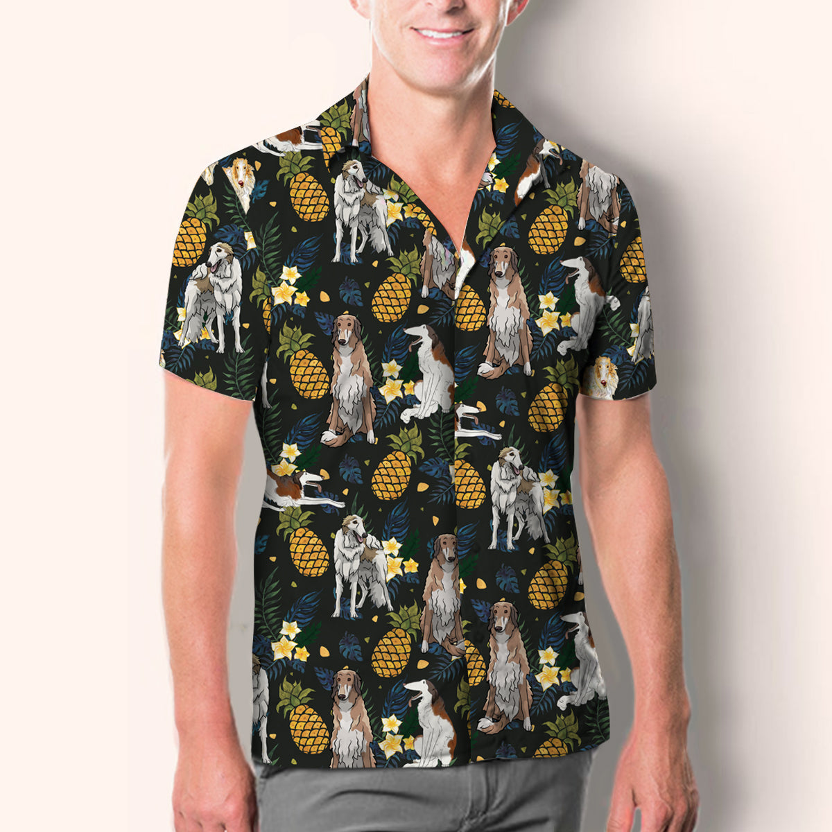 Borzoi - Hawaiian Shirt V1