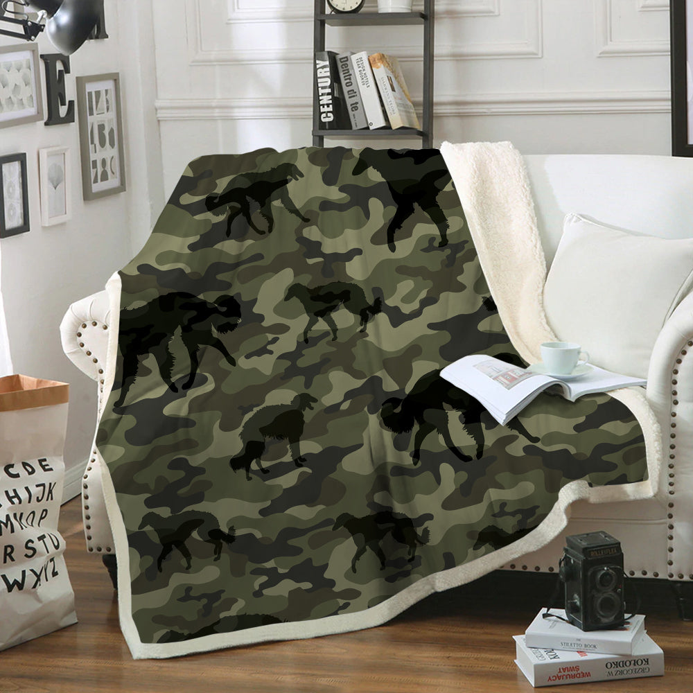 Borzoi Camo Blanket V1