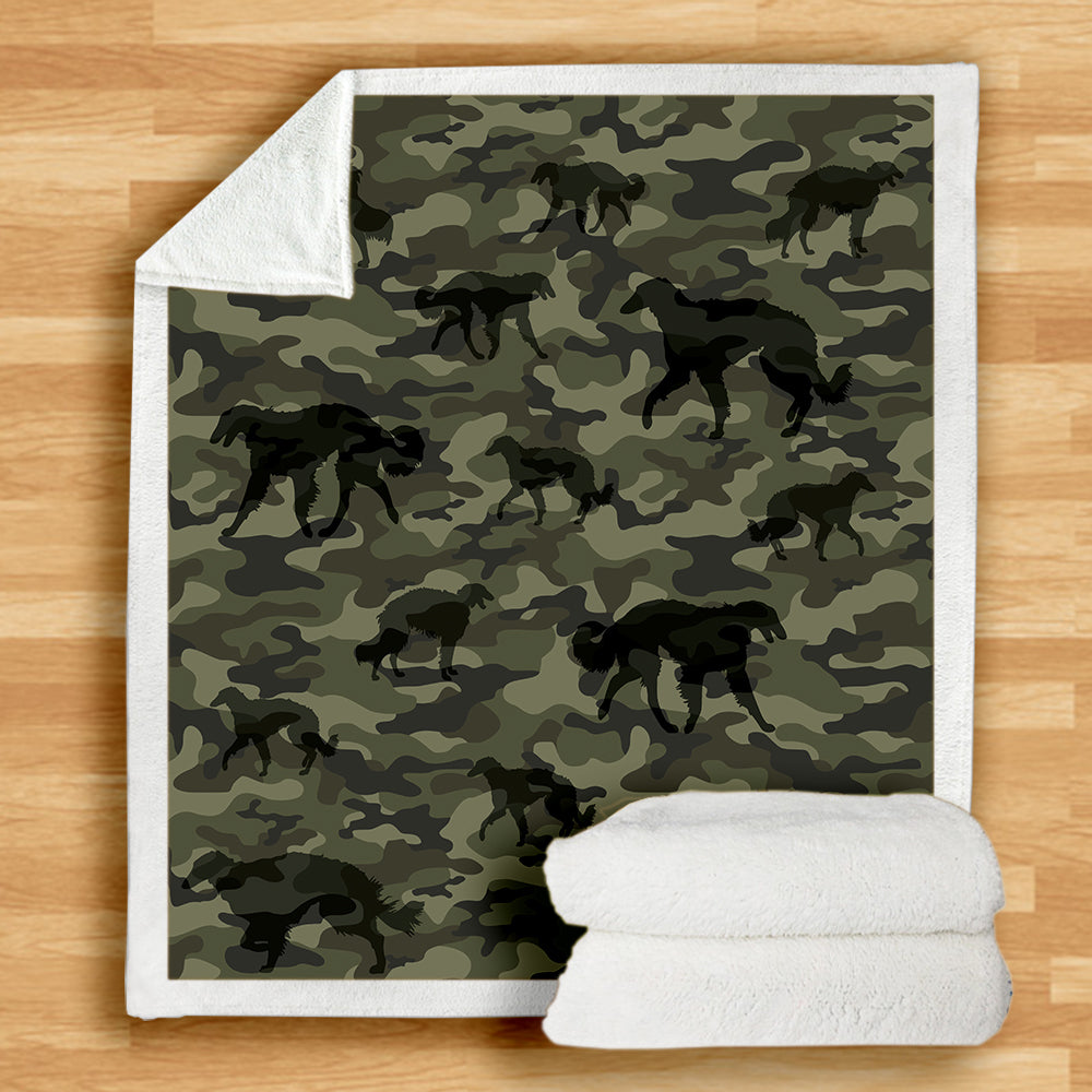 Borzoi Camo Blanket V1