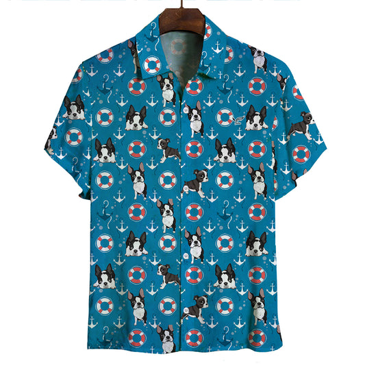 Boston Terrrier - Hawaiian Shirt V8