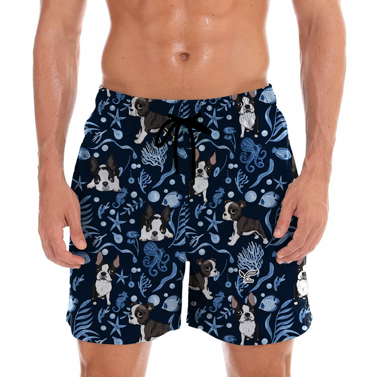 Boston Terrier - Hawaiian Shorts V5