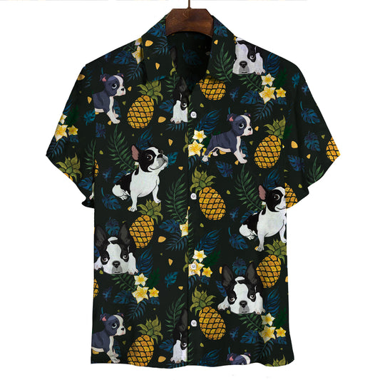 Boston Terrier - Hawaiihemd V2