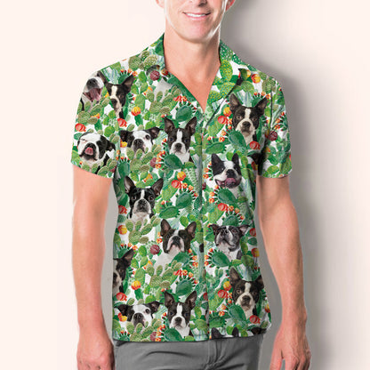 Boston Terrier - Hawaiian Shirt V3