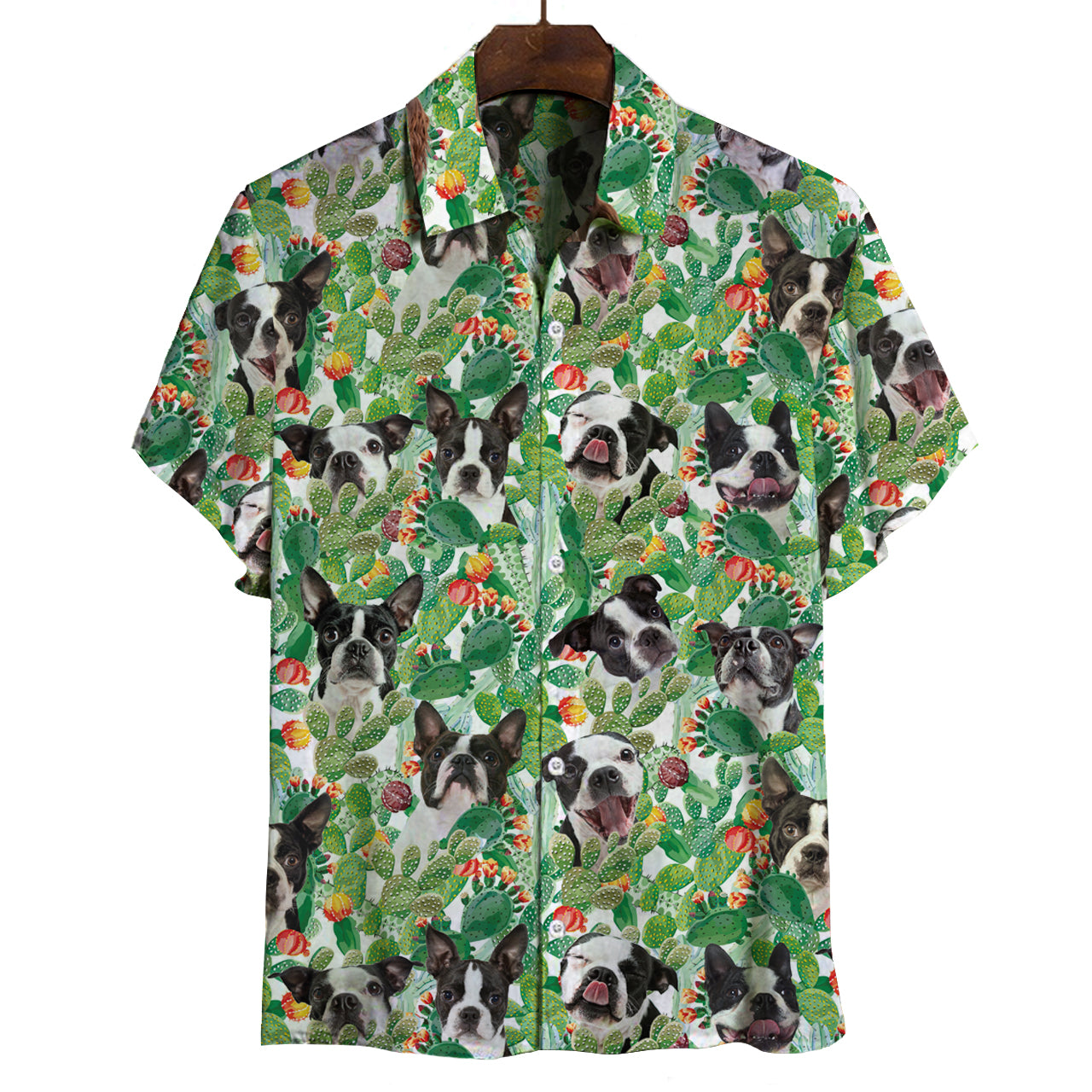 Boston Terrier - Hawaiian Shirt V3