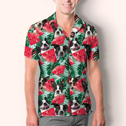 Boston Terrier - Hawaiian Shirt V4
