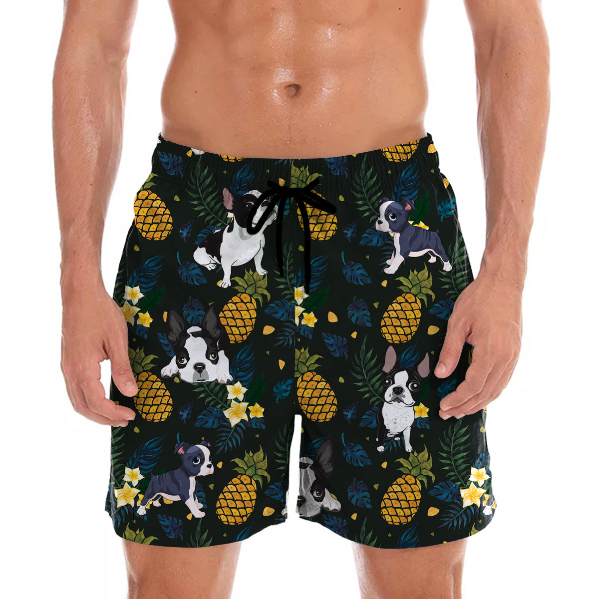 Boston Terrier - Hawaii-Shorts V2