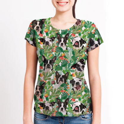 Boston Terrier - Hawaii-T-Shirt V3