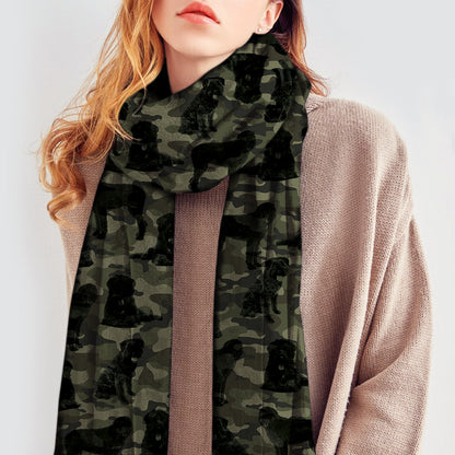Bouvier des Flandres Camo Schal V1