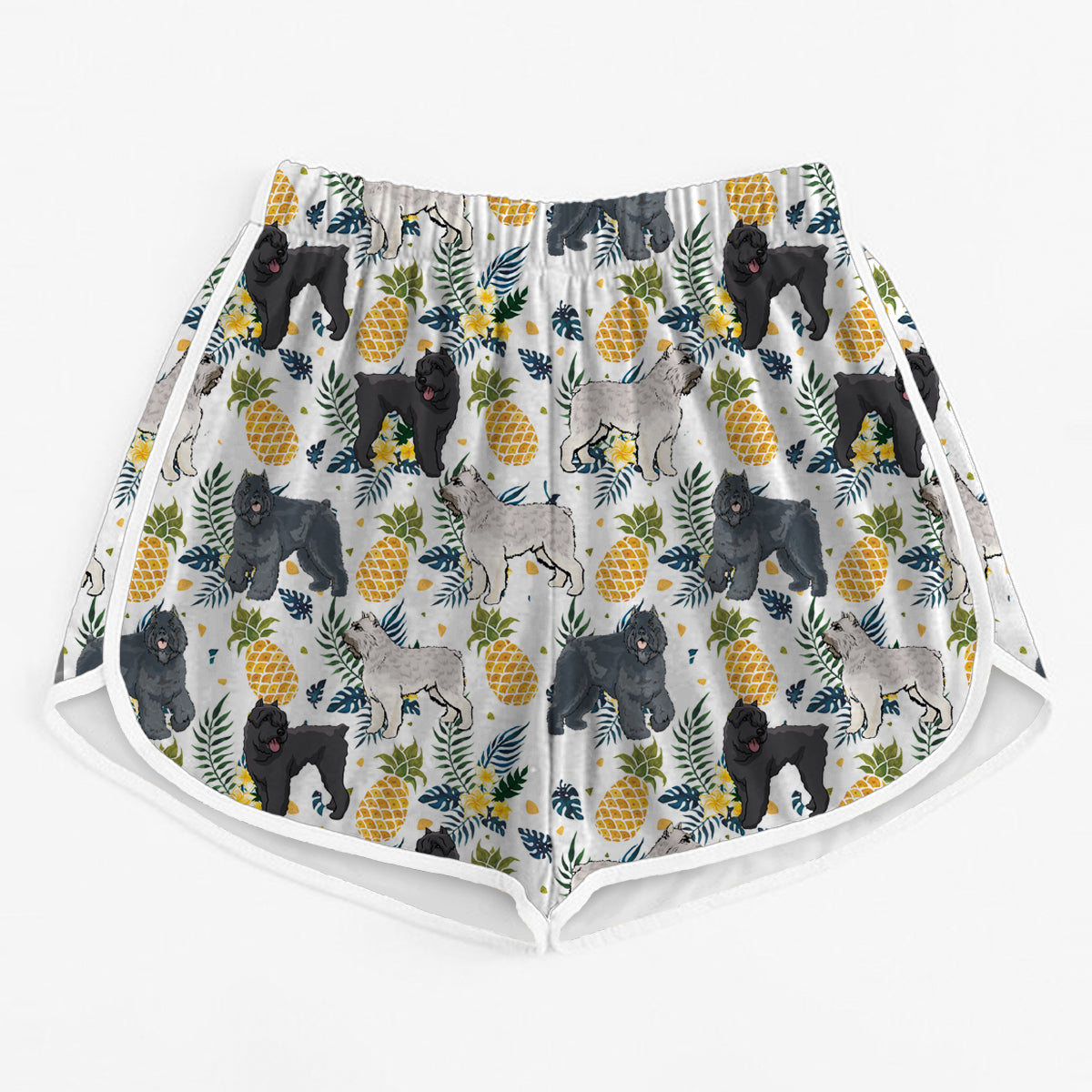 Bouvier des Flandres - Colorful Women's Running Shorts V1