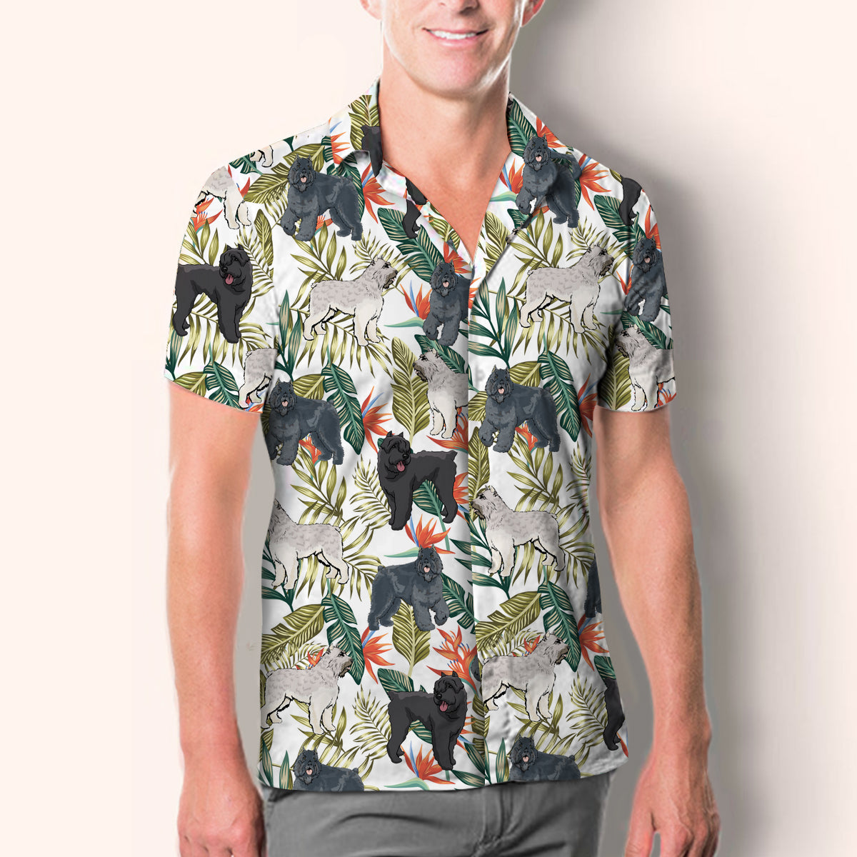 Bouvier des Flandres - Hawaiian Shirt V1