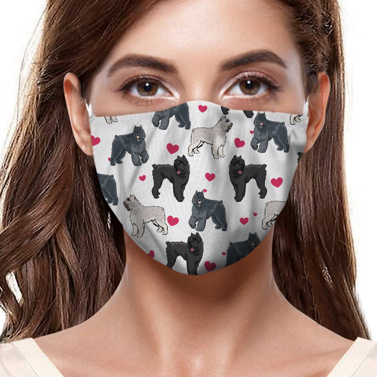 Bouvier des Flandres Süße F-Maske V1