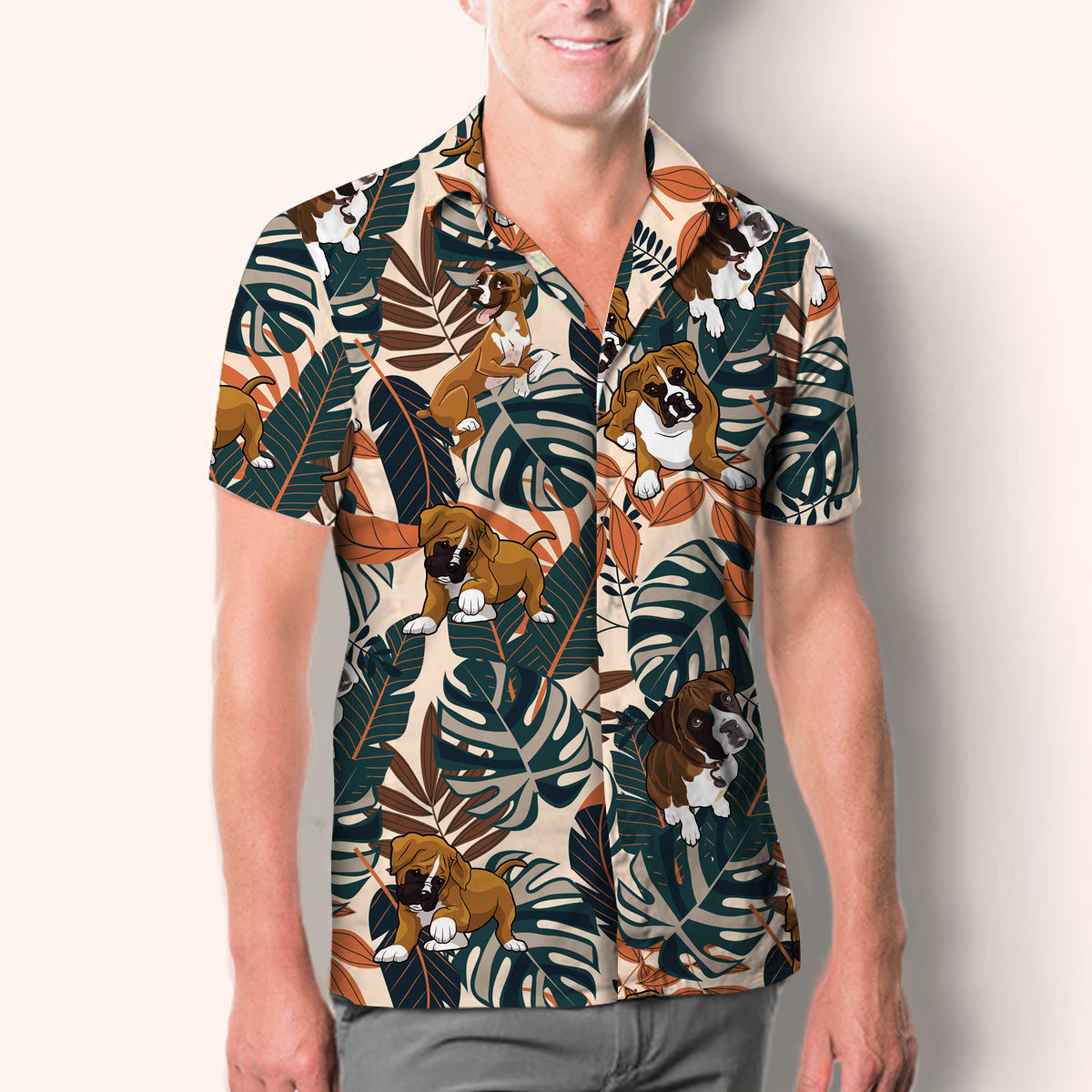 Boxer - Hawaiian Shirt V1