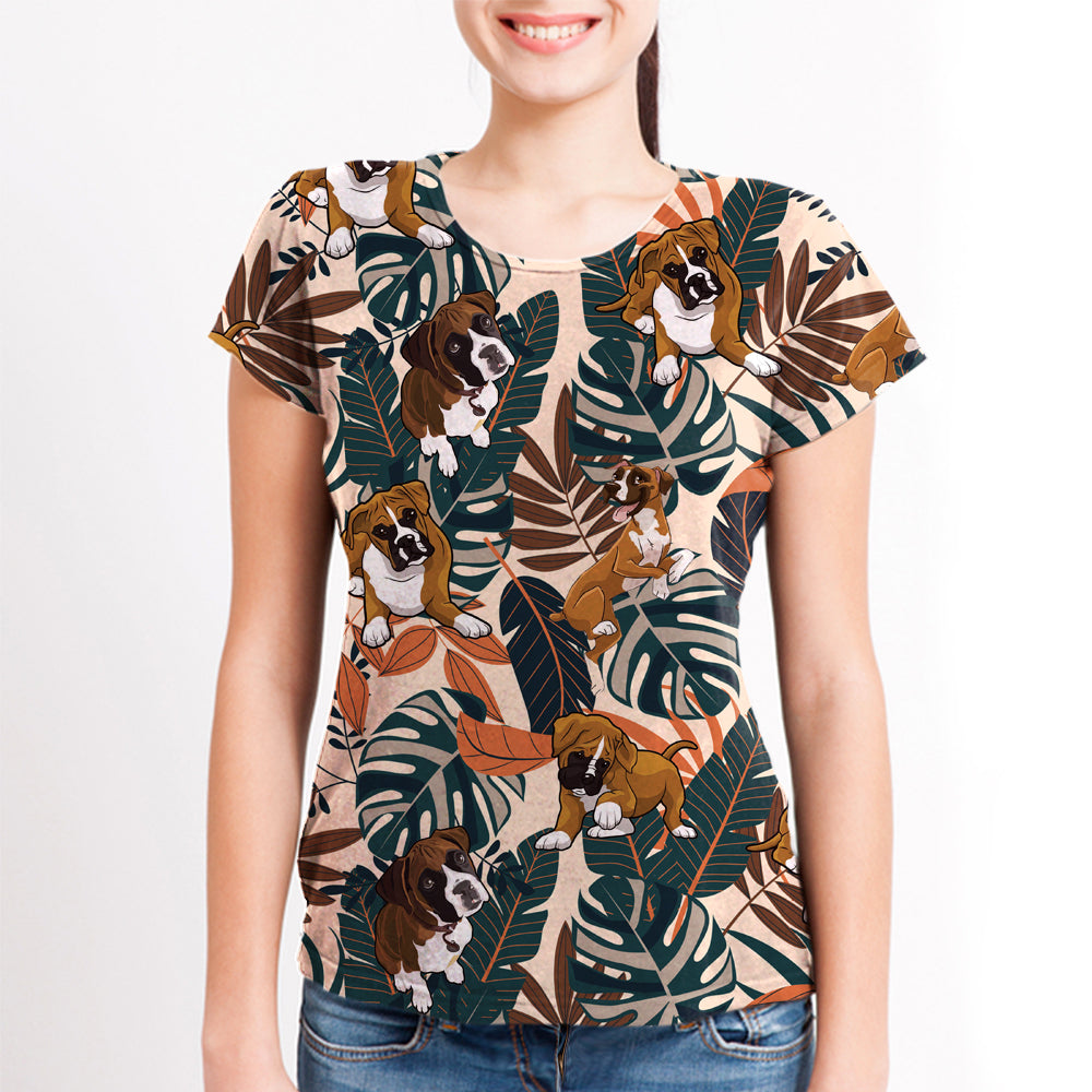 Boxer - Hawaiian T-Shirt V1