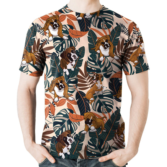 Boxer - T-Shirt Hawaïen V1