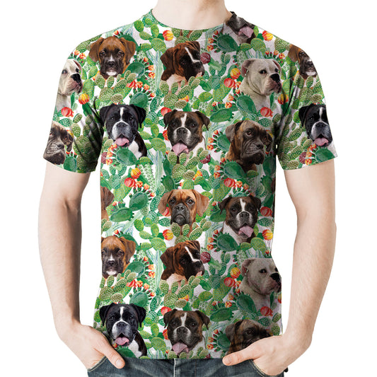 Boxer - T-Shirt Hawaïen V4