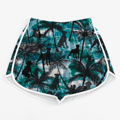 Boxer Dog - Short de course coloré pour femmes V2