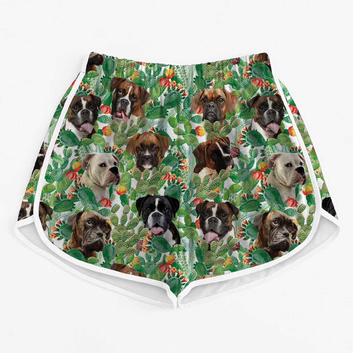 Boxer Dog - Bunte Damen Laufshorts V4