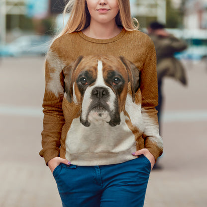 Boxer Dog Sweatshirt V1