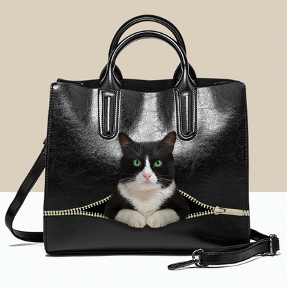 British Shorthair Cat Luxury Handbag V2