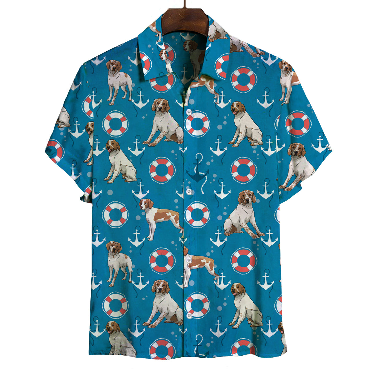 Brittany Spaniel - Hawaiian Shirt V1