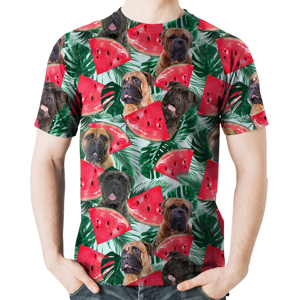 Bullmastiff - Hawaii-T-Shirt V1