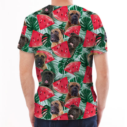 Bull Mastiff - T-Shirt hawaïen V1