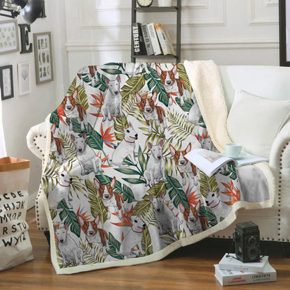 Bull Terrier - Colorful Blanket V1