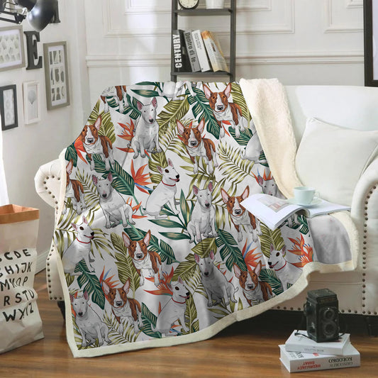 Bull Terrier - Colorful Blanket V1