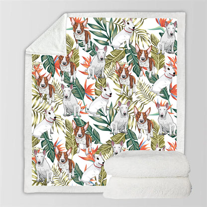 Bull Terrier - Colorful Blanket V1